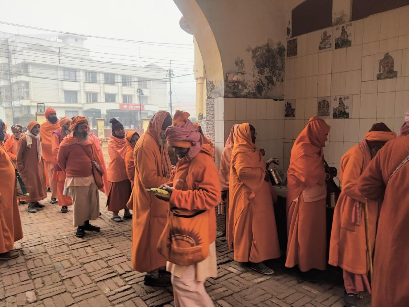 Hotel Shree Krishna Bhakti Ashram Vrindāvan Exterior foto